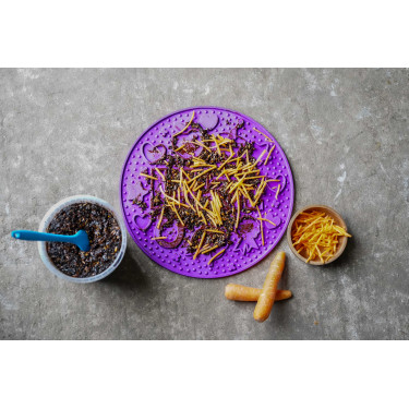 Leckmatte Likit Graze Maze Violett Lila