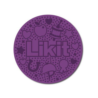 Leckmatte Likit Graze Maze Violett Lila