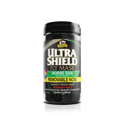 Fliegenmaske mit Ohren und Nasenschutz Absorbine Ultrashield