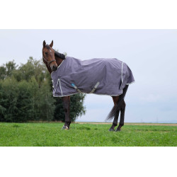 Equithème Tyrex 1200D recycelte Decke Maulwurf Braun