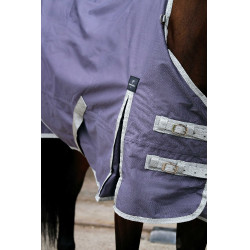 Equithème Tyrex 1200D recycelte Decke Maulwurf Braun