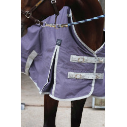 Equithème Tyrex 1200D recycelte Decke Maulwurf Braun