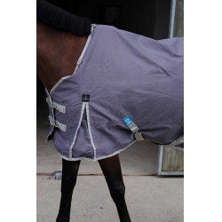 Equithème Tyrex 1200D recycelte Decke Maulwurf Braun