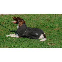 Hundedecke Equithème Softshell Schwarz