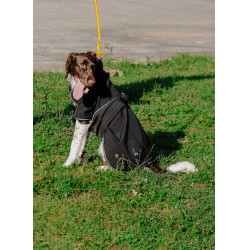 Hundedecke Equithème Softshell Schwarz