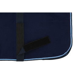 Fleece-Hundemantel Equithème Schwarz Fleece-Hundemantel Equithème Schwarz