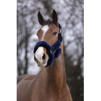 Halfter Equithème Teddy Roségold Marineblau
