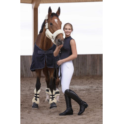 Halfter Equithème Teddy Schoko / Ecru