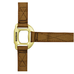 Halfter Equithème Nylon Braun