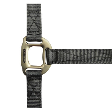 Halfter Equithème Nylon Dunkelgrau