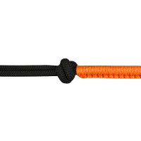 ETHOLOGISCHES HALFTER + FARBIGE STRICKLEINE Neonorange ETHOLOGISCHES HALFTER + FARBIGE STRICKLEINE Neonorange