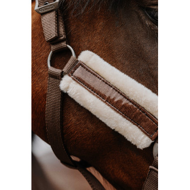 Nylonhalfter Equithème Fashion Braun
