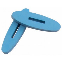 Gummi-Stopper T de T Himmelblau