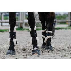 Gamaschen Equithème Boa Schwarz Gamaschen Equithème Boa Schwarz