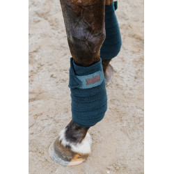 Polo-Bandagen Equithème, 4er-Set Dunkelgrün Grün Polo-Bandagen Equithème, 4er-Set Dunkelgrün Grün