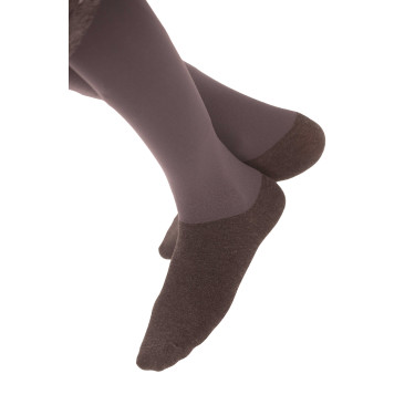 Reitsocken Pénélope Gummy Grau