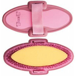 Zweifarbiger Schwamm-Bürste T de T Bordeaux / Rosa Zweifarbiger Schwamm-Bürste T de T Bordeaux / Rosa