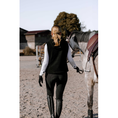Beheizte Fleeceweste Equithème Heated Valery Damen Schwarz Beheizte Fleeceweste Equithème Heated Valery Damen Schwarz