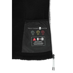 Beheizte Fleeceweste Equithème Heated Valery Damen Schwarz Beheizte Fleeceweste Equithème Heated Valery Damen Schwarz