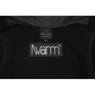 Beheizte Fleeceweste Equithème Heated Valery Damen Schwarz Beheizte Fleeceweste Equithème Heated Valery Damen Schwarz