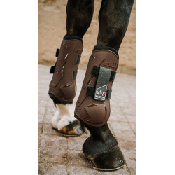 Gamaschen Norton XTR Flex Klettverschluss Braun