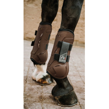 Gamaschen Norton XTR Flex Klettverschluss Braun