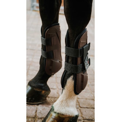 Gamaschen Norton XTR Flex Klettverschluss Braun