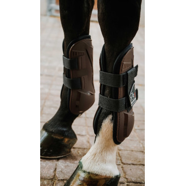 Gamaschen Norton XTR Flex Klettverschluss Braun