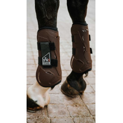 Gamaschen Norton XTR Flex Klettverschluss Braun