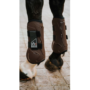 Gamaschen Norton XTR Flex Klettverschluss Braun