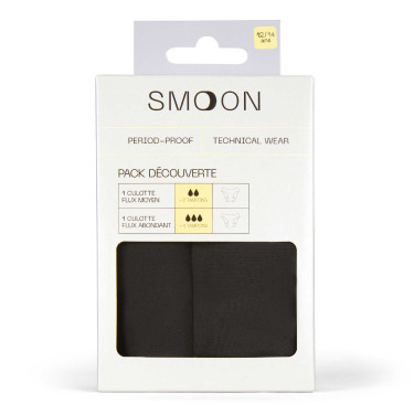 2er-Pack Junior Smoon Periodenslips für mittlere und starke Blutung 2er-Pack Junior Smoon Periodenslips für mittlere und starke Blutung