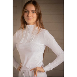 Turnier-Poloshirt Pénélope Florence Langarm