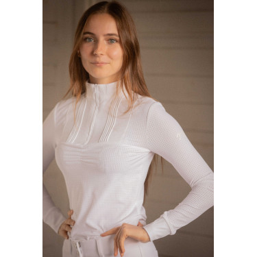 Turnier-Poloshirt Pénélope Florence Langarm