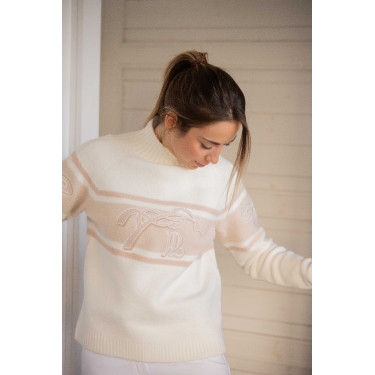 Pullover Pénélope Noris Beige Pullover Pénélope Noris Beige