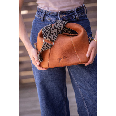 Tasche Pénélope Agathe Cognac Braun