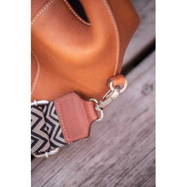 Tasche Pénélope Agathe Cognac Braun