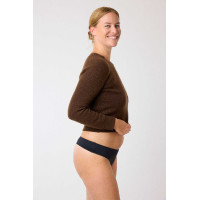 String Aphrodite leichter Fluss Smoon Schwarz String Aphrodite leichter Fluss Smoon Schwarz