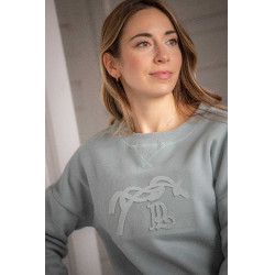 Sweatshirt Pénélope Bianca Salbeigrün Sweatshirt Pénélope Bianca Salbeigrün