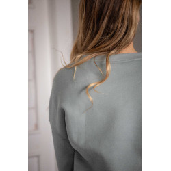 Sweatshirt Pénélope Bianca Salbeigrün Sweatshirt Pénélope Bianca Salbeigrün