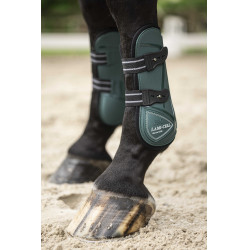 Gamaschen mit Sprunggelenkschutz Lami-Cell Elite Dunkelgrün Gr&uuml;n