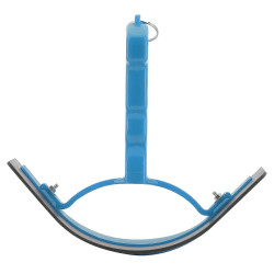 Gebogenes Wärmemesser P.V.C. Blau Gebogenes Wärmemesser P.V.C. Blau