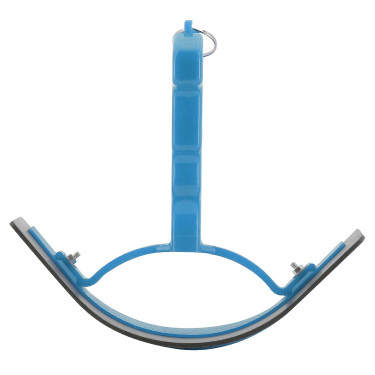 Gebogenes Wärmemesser P.V.C. Blau Gebogenes Wärmemesser P.V.C. Blau