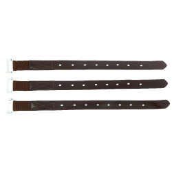 Gurtstrippen für Sattel Eric Thomas Advance Havanna Braun Gurtstrippen für Sattel Eric Thomas Advance Havanna Braun