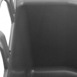 Futterkrippe Hippotonic mit Haken und Griff Dunkelgrau