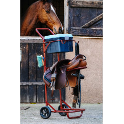 Abnehmbarer Sattelbockwagen Hippotonic Bordeaux