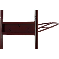 Abnehmbarer Sattelbockwagen Hippotonic Bordeaux