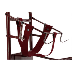 Satteltrolley Hippotonic kurz Bordeaux Satteltrolley Hippotonic kurz Bordeaux