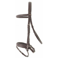 Trense T de T Nasenriemen Pull-back Dunkles Havanna Braun