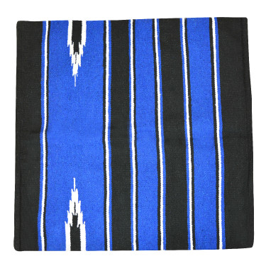 Westride Navajo Teppich Baumwolle/Acryl Schwarz / Königsblau / Weiß Westride Navajo Teppich Baumwolle/Acryl Schwarz / Königsblau / Weiß