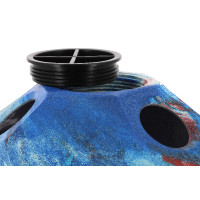 Anti-Schlingball Hippotonic für Heu mit mehreren Löchern Violett Lila